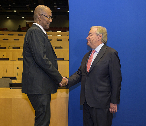 President Herminie Meets United Nations (UN) Secretary-General António Guterres to Discuss Key Global Priorities