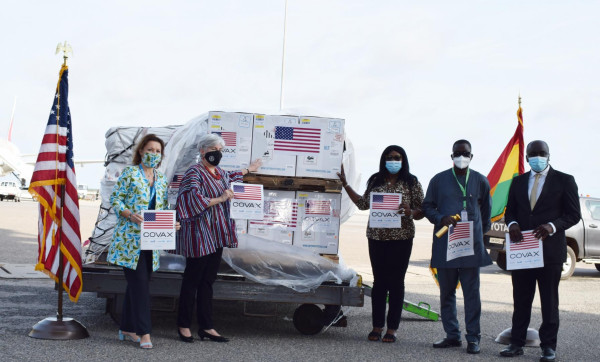 More COVID-19 vaccines arrive in Ghana