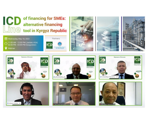 Islamic Corporation for the Development of the Private Sector (ICD) and Union of Banks of Kyrgyz Republic held a webinar on viable alternative financing tools