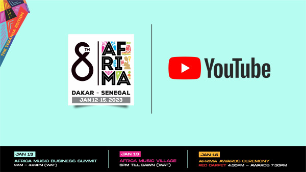 YouTube Partners with 8th All-Africa Music Awards (AFRIMA), Reiterates Support For African Music and Creative Economy