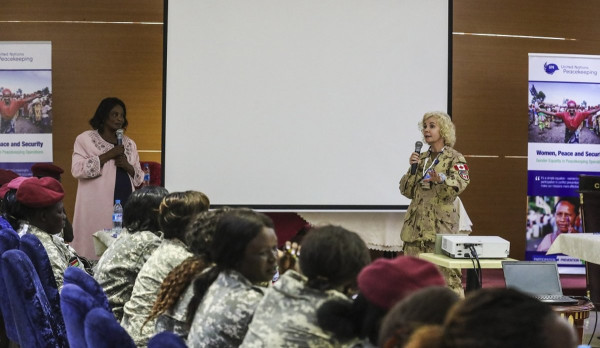 South Sudan’s women in uniform work to combat gender-based violence and promote peace