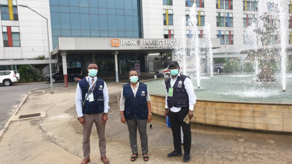 Coronavirus - Nigeria: World Health Organization (WHO) personnel at Ibom Specialist Hospital to strengthen state level coordination