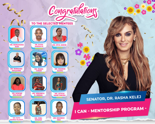 Senator, Rasha Kelej selected 12 of Merck Foundation Alumni to mentor as part of “I CAN- Mentorship Personal Program”