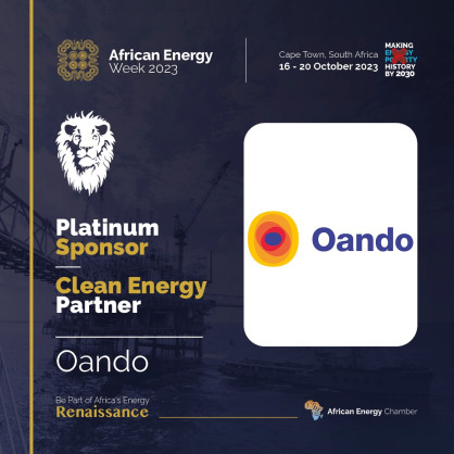 Nigeria’s Oando PLC Joins African Energy Week (AEW) 2023 as Platinum Sponsor and Clean Energy Partner