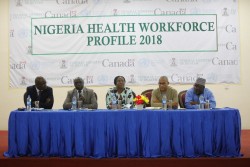 L-R Dr Ongom Moses (WHO HSS Cluster TL)_OiC_Directors for Federal Ministry of Health.jpg