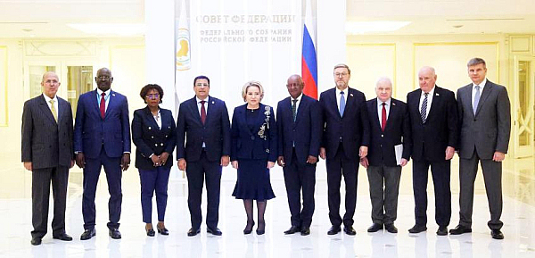 Pan-African Parliament and Russian Federation Council Discuss Stronger Parliamentary Ties