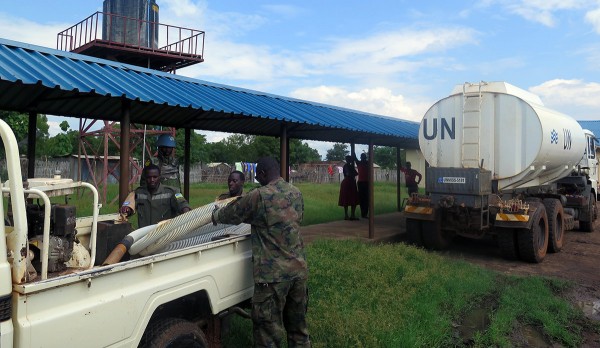 UNMISS to the rescue: Torit hospital receives much-needed water supply