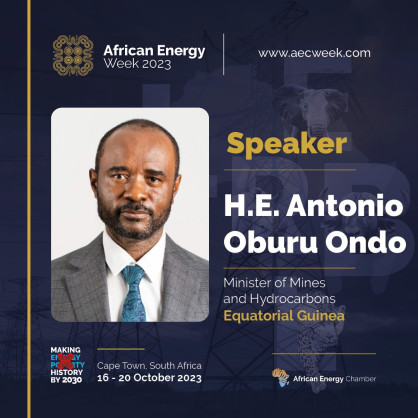 Equatorial Guinea’s Minister of Mines and Hydrocarbons Joins African Energy Week (AEW) 2023 as a Keynote Speaker
