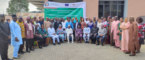 <div>Economic Community of West African States' (ECOWAS) Department of Political Affairs Peace and Security Holds Coordinating Retreat</div>