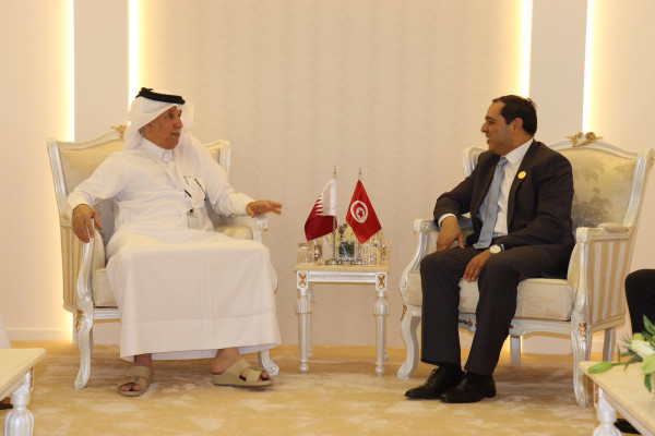<div>Qatar: Minister of State for Foreign Affairs Meets Tunisia's Secretary of State to Minister of Foreign Affairs</div>