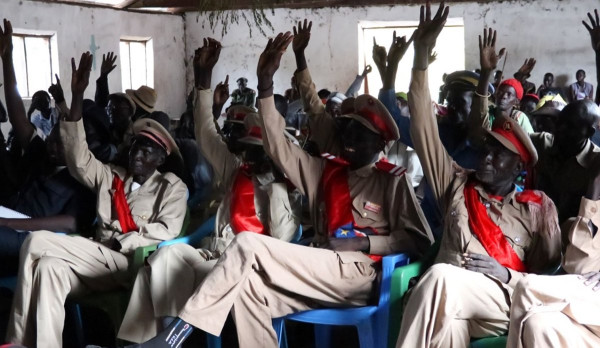 United Nations Mission in South Sudan (UNMISS) holds peace dialogue to resolve differences between communities in Greater Lakes