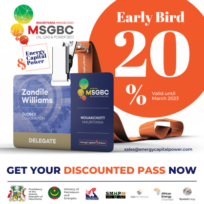 <div>Energy Capital and Power Offers 20% Discount for MSGBC Oil, Gas & Power 2023 Delegates Passes</div>