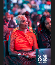 Nigerian star Tiwa Savage at main awards ceremony for the 8th AFRIMA in Senegal.jpeg