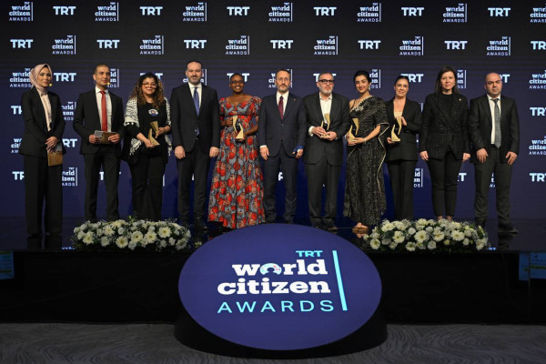 Nelly Cheboi (Kosi) from Africa Wins the Educator Award at the TRT World Citizen Awards