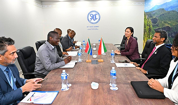 Seychelles: Minister Faure holds bilateral talks with South African counterpart on the margin of the 46th Southern African Development Community (SADC) Summit