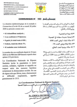 Ministère de la Santé Publique du Tchad
