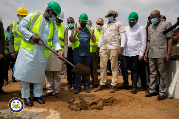 Sierra Leone’s President Julius Maada Bio launches the Sierra Leone Health Village, turns Sod for the Construction of Ultra-Modern General Hospital at Kerry Town