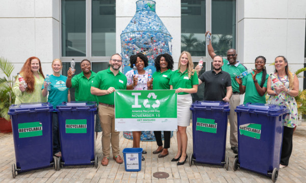 Embassy Abuja participates in America Recycles Day National Campaign