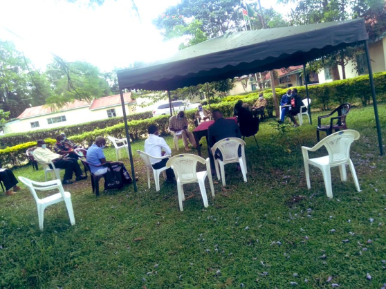 Coronavirus - Kenya: Senitization of Chebororwa and Kondabilet units