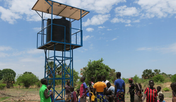 United Nations Mission in South Sudan (UNMISS) hands over much-needed water point to border communities in Aweil