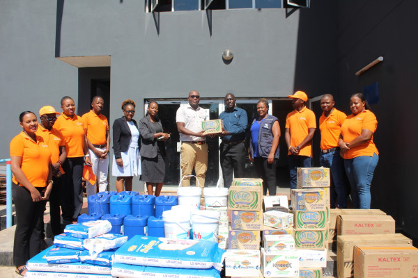 Mukuru partners with Disaster Management and Mitigation Unit (DMMU) to donate much needed aid in support of cholera outbreak efforts in Zambia