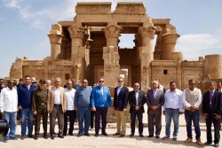 USAID Administrator Green at Kom Ombo Temple 1.jpg