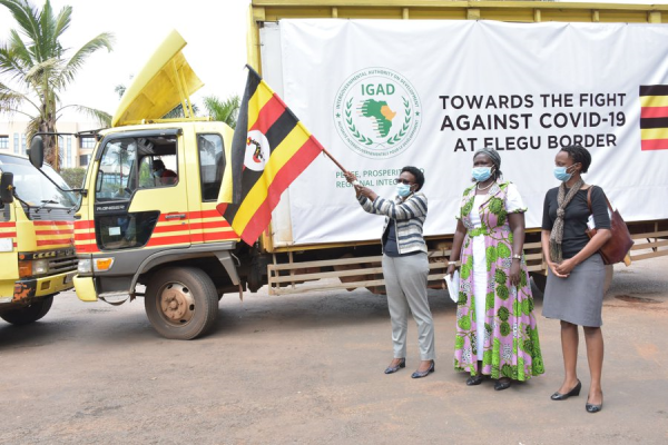 Coronavirus - Uganda: Donation of COVID-19 Essential Supplies by IGAD Secretariat to support the Frontline Health Worker