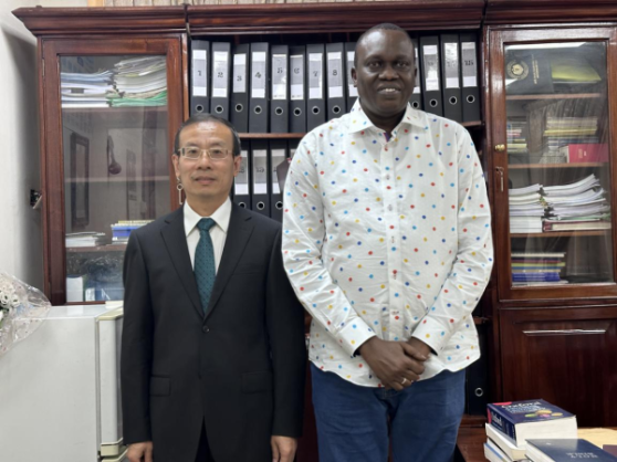 China: Ambassador Li Lianhe of the Department of West Asian and North African Affairs of the Foreign Ministry Visits South Sudan