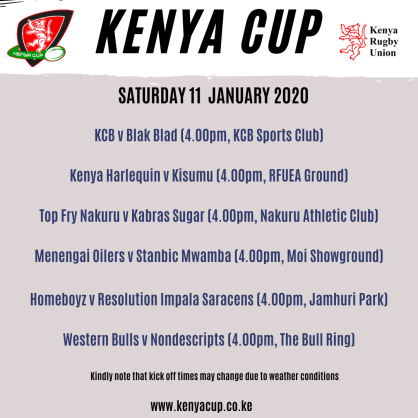 League action returns on 11 January 2020