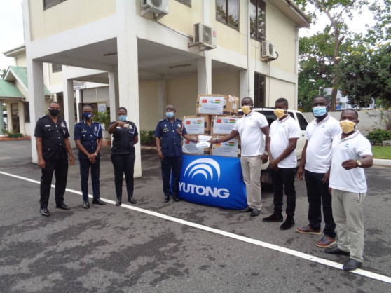 Yutong provides support in the pandemic preven-tion of public transport in Africa