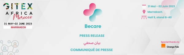 Becare.ma announces its participation in GITEX Africa 2023, the leading technology event in Africa