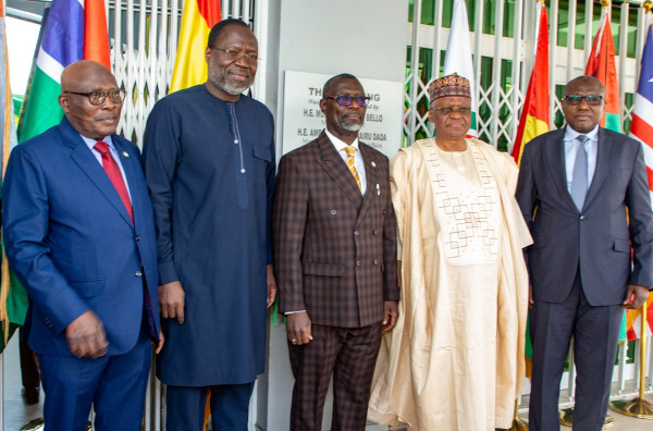 Economic Community of West African States (ECOWAS) Commission President attends the Commissioning of the New ECOWAS Court of Justice Building