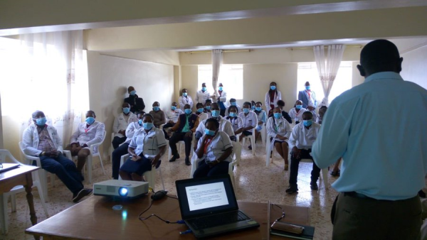 Coronavirus - Kenya: Kirinyaga county is sensitizing health care workers in Faith-Based Hospitals on COVID-19