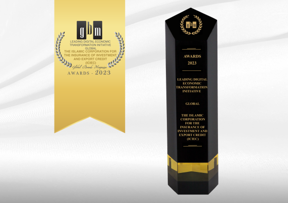 Islamic Corporation for the Insurance of Investment and Export Credit (ICIEC) Recognized as Global Leader in Digital Economic Transformation  by Global Brand Magazine