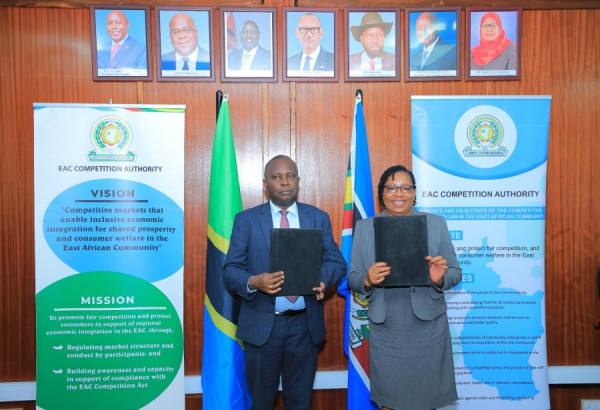 East African Community Competition Authority and Fair Competition Commission of Tanzania sign bilateral agreement