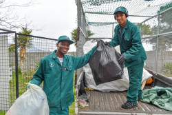 Waste collectors at Regenize, South Africa.jpg