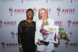 AWIEF AWARDS 2021 Irene Ochem and Margaret Hirsch.JPG