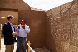 USAID Administrator Green at Kom Ombo Temple 3.jpg