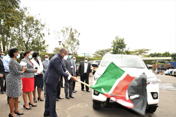 Coronavirus - Kenya: Induction of Rapid Response Vehicles for COVID-19 response in Kenya